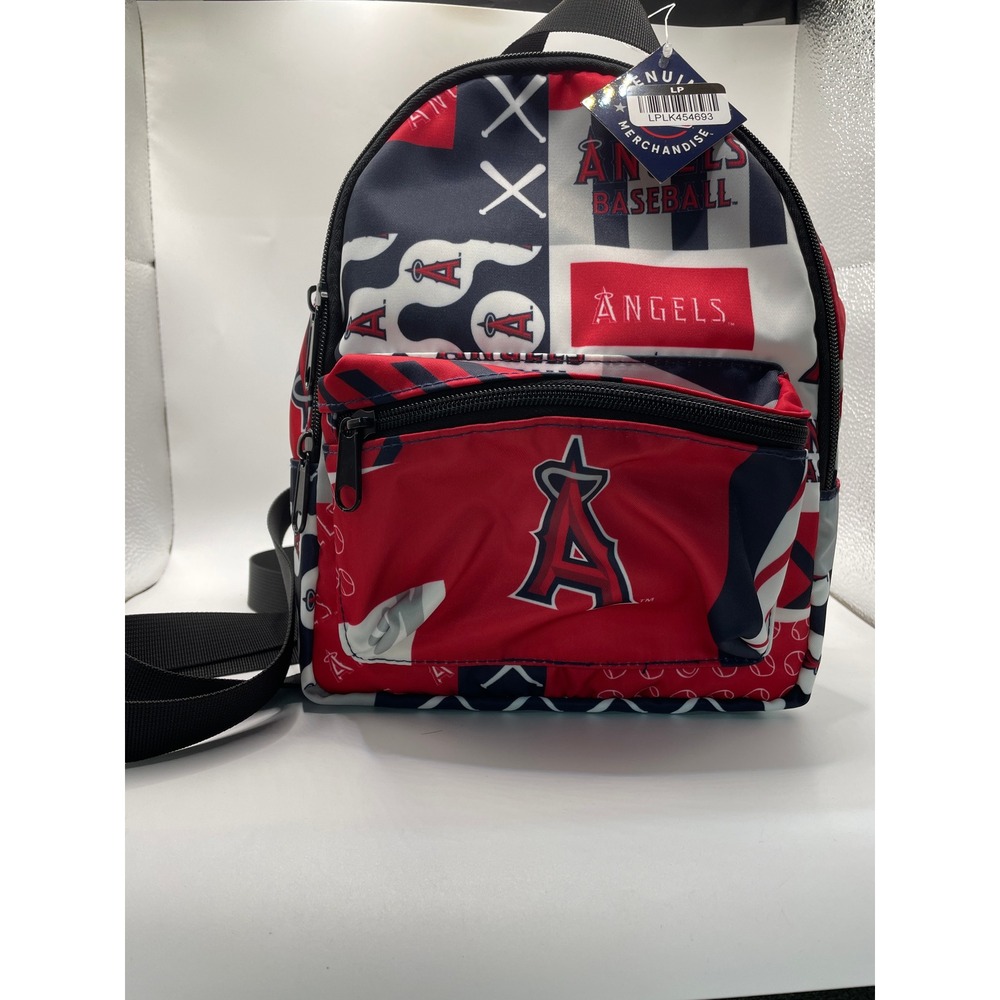 MLB Los Angeles Angels Mini Backpack OS Red NEW All Over Print